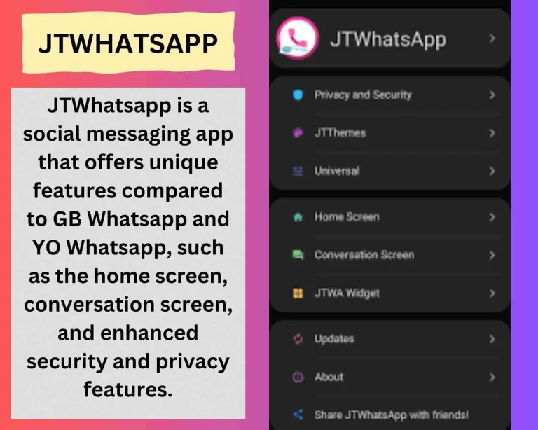 about jt whatsapp