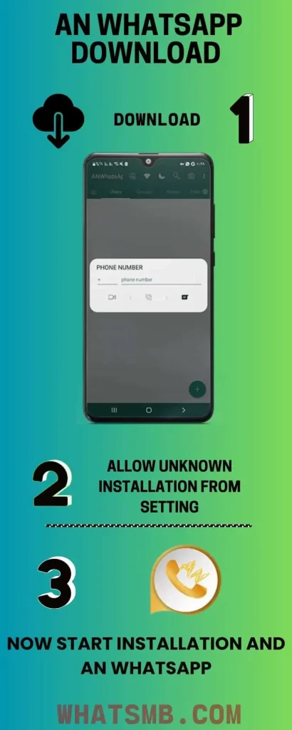 download and install AN WhatsApp